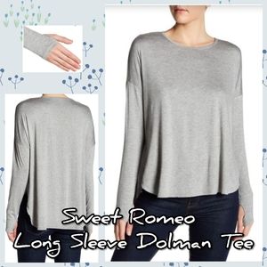 Sweet Romeo Long Sleeve Dolman Tee